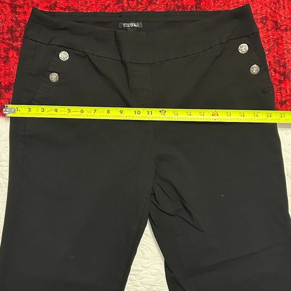 Roz and Ali 16 Pull on Black Pants - Picture 1 of 3